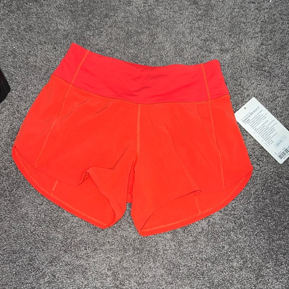 Lululemon Speed Up MR Short 4” *Lined